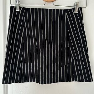 Urban Outfitters Pinstripe Mini Skirt